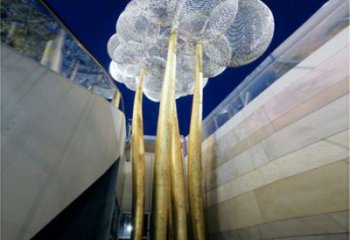 空心球雕塑制造，標(biāo)識(shí)雕塑，地產(chǎn)鏤空空心球雕塑優(yōu)選