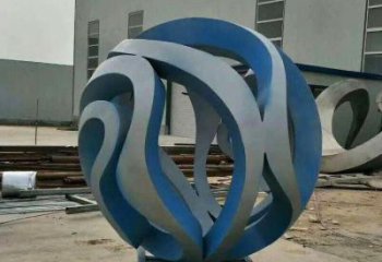 鏤空球雕塑供求，露天雕塑，廣場異形鏤空球雕塑制作