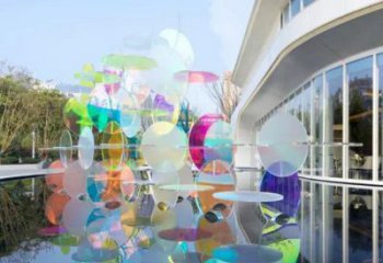 原子球雕塑定做，公園小品，不銹鋼原子球雕塑定價