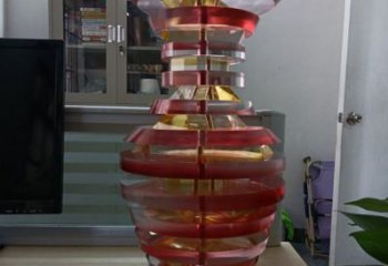 抽象花瓶雕塑制造，景觀雕塑，異形花瓶雕塑展品