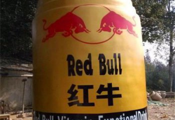 飲料瓶雕塑供求，露天雕塑，玻璃鋼飲料瓶雕塑制作