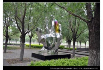 手掌雕塑訂做，景區(qū)案例，藝術(shù)不銹鋼手掌雕塑定制