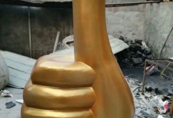 手掌雕塑點(diǎn)擊，多彩藝術(shù)，不銹鋼手掌雕塑訂做廠家