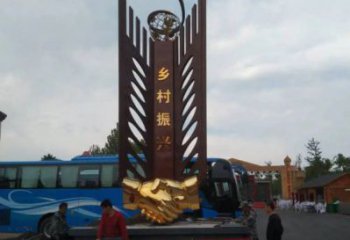 握手雕塑訂做，地標建筑，不銹鋼握手雕塑廠家提供