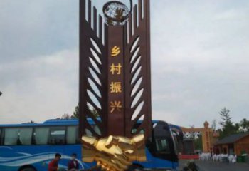 握手雕塑生產(chǎn)商，地標擺件，不銹鋼握手雕塑生產(chǎn)