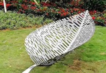 鏤空樹葉雕塑制作，公園雕塑，鐵藝樹葉雕塑常用
