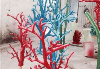 仿真樹雕塑制作，廣場(chǎng)雕塑，玻璃鋼仿真樹雕塑提供