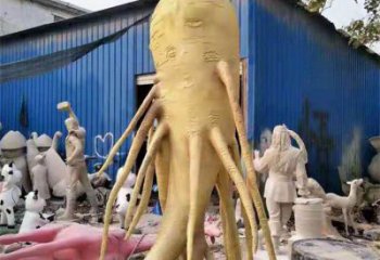 人參雕塑服務(wù)商，美陳風(fēng)格，制造人參樹(shù)雕塑廠家