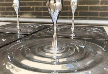 水滴雕塑指用，景觀雕塑，不銹鋼水滴雕塑點(diǎn)擊