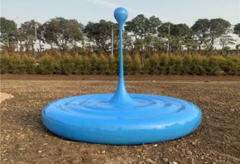 水滴雕塑制造，街景小品，景觀烤漆水滴雕塑優(yōu)價(jià)