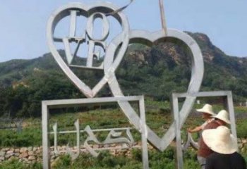 現(xiàn)代love雕塑承接，歐式風(fēng)格，廣場不銹鋼love雕塑精選