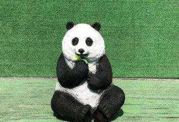 商場熊貓雕塑展品，景觀概念，仿真熊貓雕塑優(yōu)選
