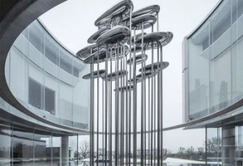 祥云雕塑標(biāo)準(zhǔn)，廣場(chǎng)雕塑，不銹鋼祥云雕塑供給