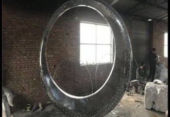 月亮雕塑提供，美陳雕塑，不銹鋼月亮雕塑制作承接
