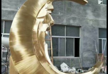 月神雕塑選用，美陳雕塑，不銹鋼月神雕塑標(biāo)準(zhǔn)廠家