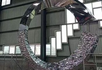 圓環(huán)雕塑造型選用，美陳雕塑，抽象不銹鋼圓環(huán)雕塑標(biāo)準(zhǔn)