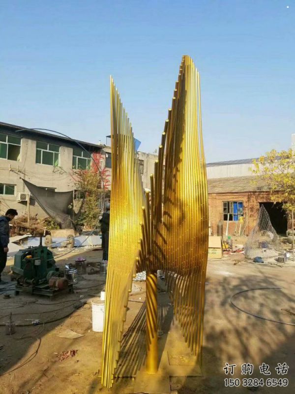 房地產(chǎn)鳳尾雕塑