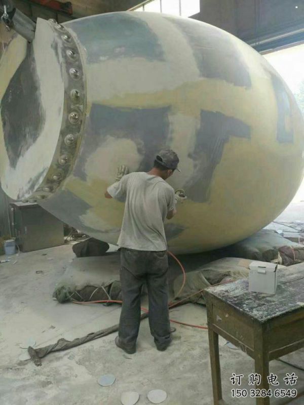 大型大鼓雕塑