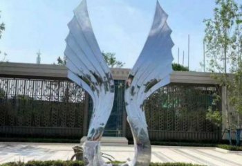 戶外翅膀雕塑，公園歐式雕塑，公園工藝