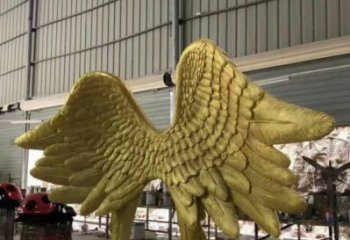 廣場鳥翅雕塑批發(fā)，廣場系列，不銹鋼鳥翅雕塑定價