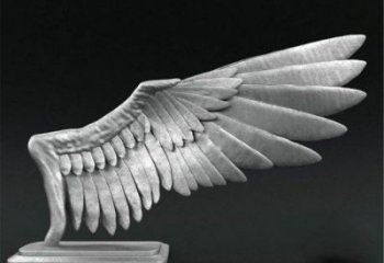 現(xiàn)代鳥翅雕塑定制，中式工藝，不銹鋼鳥翅雕塑造型優(yōu)價(jià)