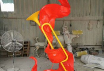 噴漆沖鋒號(hào)雕塑