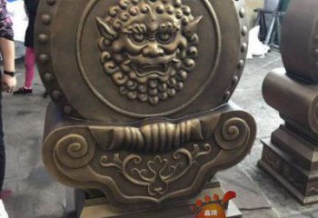 抱箍雕塑制造商，城區(qū)小品，銅抱箍雕塑制作定制