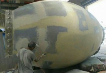 抽象鑼鼓雕塑制造，校園雕塑，不銹鋼鑼鼓雕塑展品