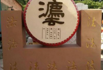 鐵缸雕塑承接，校園雕塑，鐵鼓雕塑定制供應(yīng)