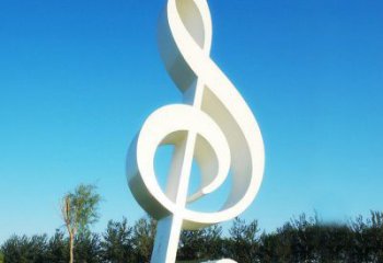 音樂符號雕塑定價，景觀雕塑，園林音樂雕塑擺件批發(fā)