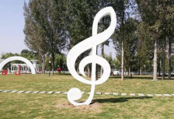 音樂符號雕塑精選，歐式風格，藝術(shù)音樂符號雕塑指用