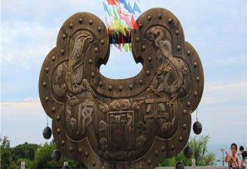 鎖子雕塑景觀制造，街景小品，不銹鋼鎖子雕塑優(yōu)價