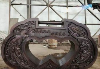 連心鎖雕塑供求，水景雕塑，民俗連心鎖雕塑制造商