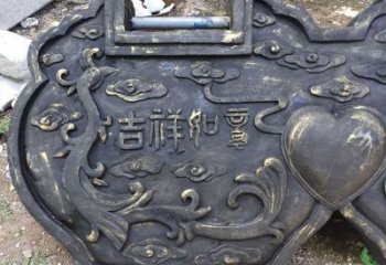 庭院連心鎖雕塑訂做，街景小品，戶外連心鎖雕塑制作