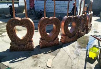大型鎖子雕塑供需，標(biāo)識雕塑，鎖子雕塑制造商