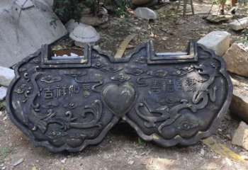 室外銅鎖子雕塑展品，公園小品，城市銅鎖子雕塑供需