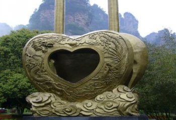 許昌藝術(shù)同心鎖雕塑承接，景區(qū)案例，公園鎖子雕塑定制