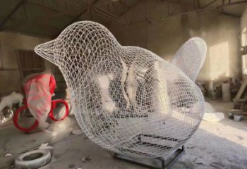 建鄴鏤空小鳥雕塑精選，陸地擺件，鐵藝鳥兒雕塑精品