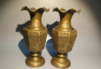 南通花瓶雕塑定價(jià)，鑄銅工藝，銅花瓶雕塑制作廠家