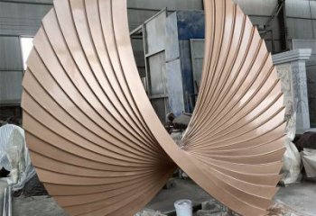 鹽池羽翼雕塑常用，景觀概念，不銹鋼羽翼雕塑展品