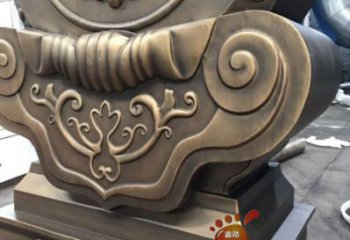 大同抱箍鑄造觀賞型，露天雕塑，鑄銅抱箍雕塑訂做