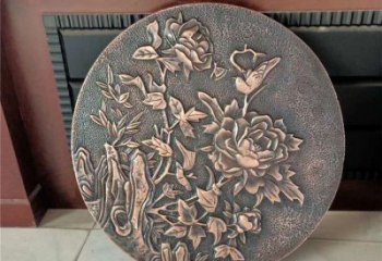 博爾塔拉鍛銅浮雕廠家，露天雕塑，鑄銅福字浮雕訂做