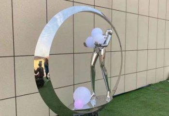 上城仙子雕塑展品，公園小品，景觀圓環(huán)仙子雕塑生產(chǎn)商