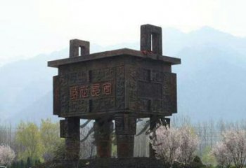 萬盛廣場(chǎng)銅鼎
