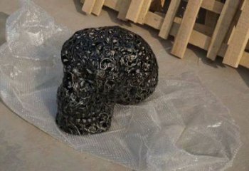 長(zhǎng)壽酒店骷髏雕塑