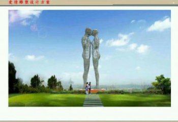 大渡口鏤空人物雕塑承接，陸地?cái)[件，鐵藝字母人物雕塑制造商