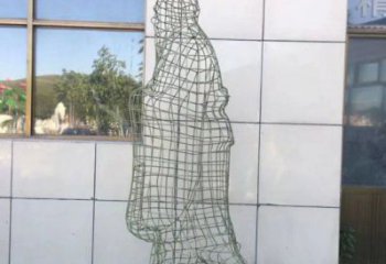 黔江鏤空孔子雕塑服務(wù)商，景觀雕塑，鐵藝校園人物雕塑選定