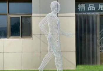 沙坪壩鏤空運(yùn)動(dòng)員雕塑服務(wù)商，美陳雕塑，鐵藝體育人物雕塑精選